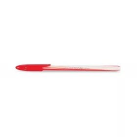   Golyóstoll, 0,3 mm, kupakos, FLEXOFFICE "Candee", piros