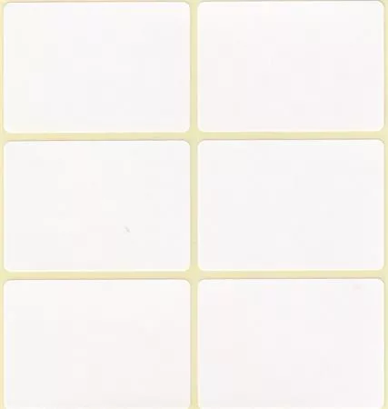 Etikett, 35x50 mm, 60 etikett/csomag