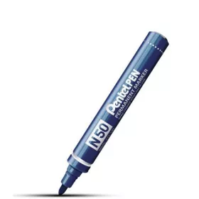 Alkoholos marker, 2 mm, kúpos, PENTEL "N50", kék