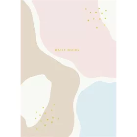   Jegyzetfüzet, A4, kockás, 80 lap, keményfedeles, SHKOLYARYK "Daily notes", vegyes