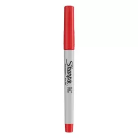   Alkoholos marker, 0,5 mm, kúpos, SHARPIE "Ultra Fine Point", piros