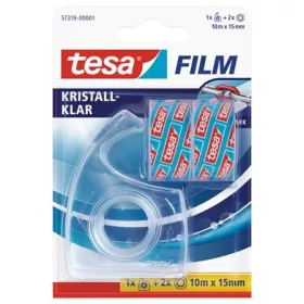   Ragasztószalag-adagoló, kézi, TESA + 2 db 15mm x 10 m ragasztószalag