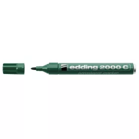   Alkoholos marker, 1,5-3 mm, kúpos, EDDING "2000", zöld