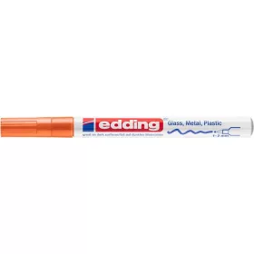 Lakkmarker, 1-2 mm, EDDING "751", narancssárga