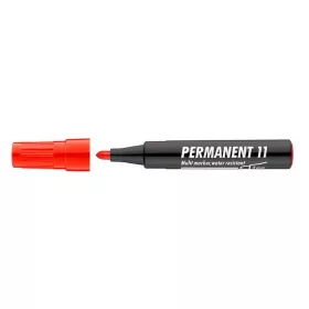   Alkoholos marker, 1-3 mm, kúpos, ICO "Permanent 11", piros