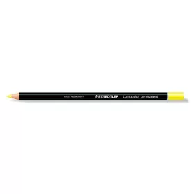   Jelölőceruza, mindenre író, vízálló (glasochrom), STAEDTLER "Lumocolor 108 20", sárga