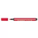 Filctoll, 1,5-2 mm, rugós hegy, STABILO "Trio Scribbi", piros