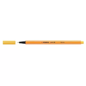 Tűfilc, 0,4 mm, STABILO "Point 88", sárga