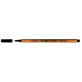 Tűfilc, 0,4 mm, VICTORIA OFFICE,"Slim", fekete