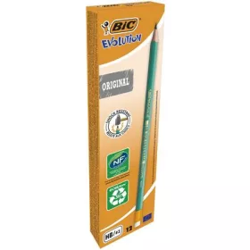 Grafitceruza radírral, HB, hatszögletű, BIC "Evolution Original"