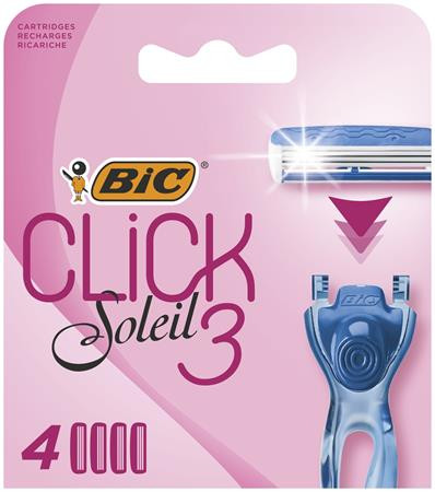 Női borotvabetét BIC "SOLEIL CLICK3"