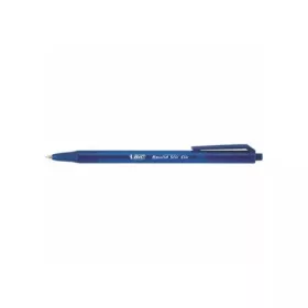   Golyóstoll, 0,32 mm, nyomógombos, BIC "Round Stic Clic", kék