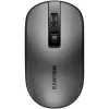 Egér, vezeték nélküli, optikai, tölthető, CANYON "MW-18", grafitszürke