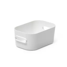   Műanyag tárolódoboz, 0,6 liter, SMARTSTORE "Compact XS", fehér