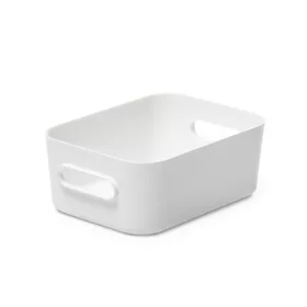   Műanyag tárolódoboz, 1,5 liter, SMARTSTORE "Compact S", fehér