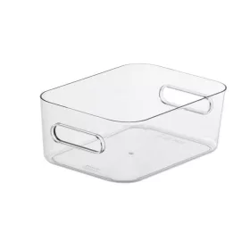   Műanyag tárolódoboz, 1,5 liter, SMARTSTORE "Compact Clear S", átlátszó