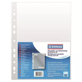   Genotherm, lefűzhető, A4, 40 mikron, narancsos felület, DONAU