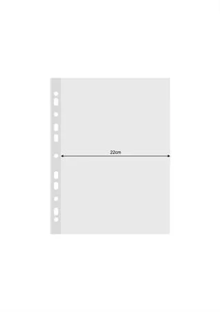 Genotherm, lefűzhető, A4, maxi, 120 mikron, víztiszta, DONAU