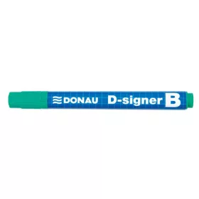 Táblamarker, 2-4 mm, kúpos, DONAU "D-signer B", zöld