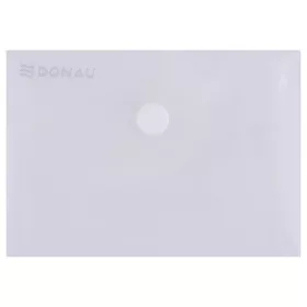 Irattartó tasak, A7, PP, patentos, DONAU, áttetsző