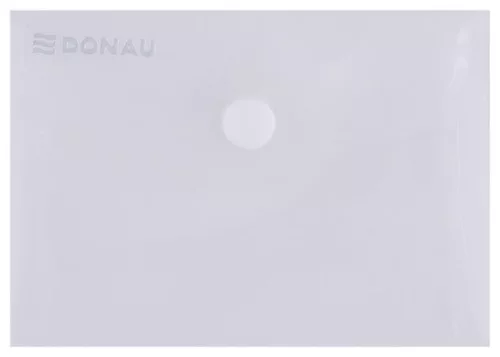 Irattartó tasak, A7, PP, patentos, DONAU, áttetsző