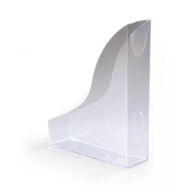   Iratpapucs, műanyag, 73 mm, DURABLE, "Basic", áttetsző