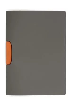 Gyorsfűző, klipes, A4, DURABLE "DURASWING® COLOR 30", narancssárga