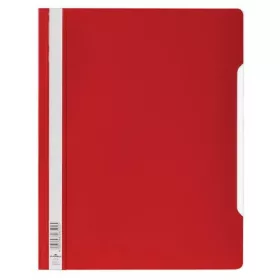 Gyorsfűző, PP, A4+, DURABLE, piros