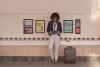 Posztertábla, fali, A5, alumínium keret, DURABLE, fekete