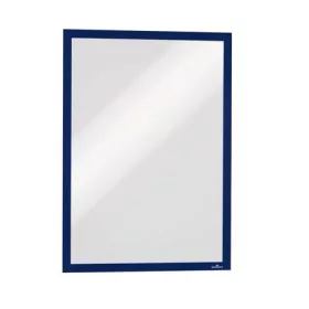   Infokeret, A3, öntapadó háttal, DURABLE "DURAFRAME®", sötétkék
