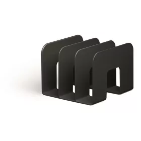 Könyvtámasz-és katalógustartó, műanyag, DURABLE "ECO", fekete