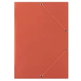 Gumis mappa, karton, A4, DONAU "Standard", piros