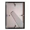 Képkeret, 21x29,7 cm, aluminium keret, "Fotoplus", fekete