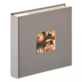   Fotóalbum, 200 fotó, 10x15 cm, "Walther Fun", szürke