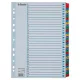 Regiszter, karton, A4, 1-31, ESSELTE "Mylar"
