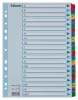 Regiszter, karton, A4, A-Z, ESSELTE "Mylar"