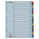 Regiszter, karton, A4, A-Z, ESSELTE "Mylar"