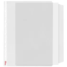   Genotherm, lefűzhető, A4, 100 mikron, narancsos felület, behajtható füllel, ESSELTE