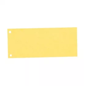 Elválasztócsík, karton, ESSELTE, sárga