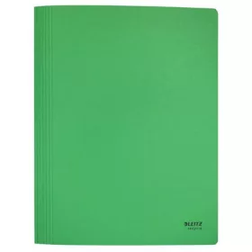 Gyorsfűző, A4, karton, LEITZ "Recycle", zöld