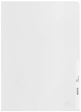 Genotherm, felül és belső oldalon nyitott, A4, PP, 140 mikron, narancsos felület, LEITZ "Recycle"