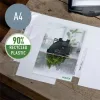 Genotherm, felül és belső oldalon nyitott, A4, PP, 140 mikron, narancsos felület, LEITZ "Recycle"