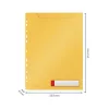 Genotherm, lefűzhető, A4 maxi, LEITZ "Cosy Privacy", melegsárga