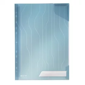   Genotherm, "L", lefűzhető, A4, 200 mikron, LEITZ "CombiFile", kék