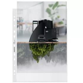   Genotherm, lefűzhető, A4, PP, 100 mikron, narancsos felület, LEITZ "Recycle"