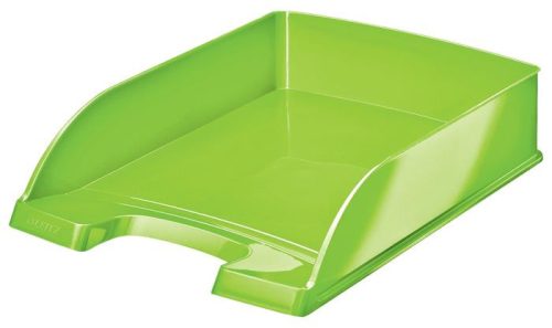 Irattálca, műanyag, LEITZ "Wow", zöld