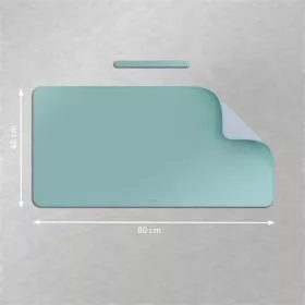 Könyökalátét, 80x40 cm, LEITZ, menta