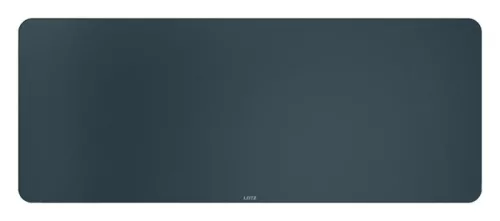 Asztali alátét egérpaddal, 100x40 cm, LEITZ, sötétszürke