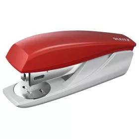   Tűzőgép, 24/6, 26/6, 25 lap, LEITZ "Nexxt 5501", piros