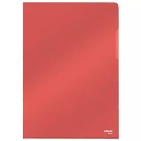   Genotherm, "L", A4, 150 mikron, víztiszta felület, ESSELTE "Luxus", piros